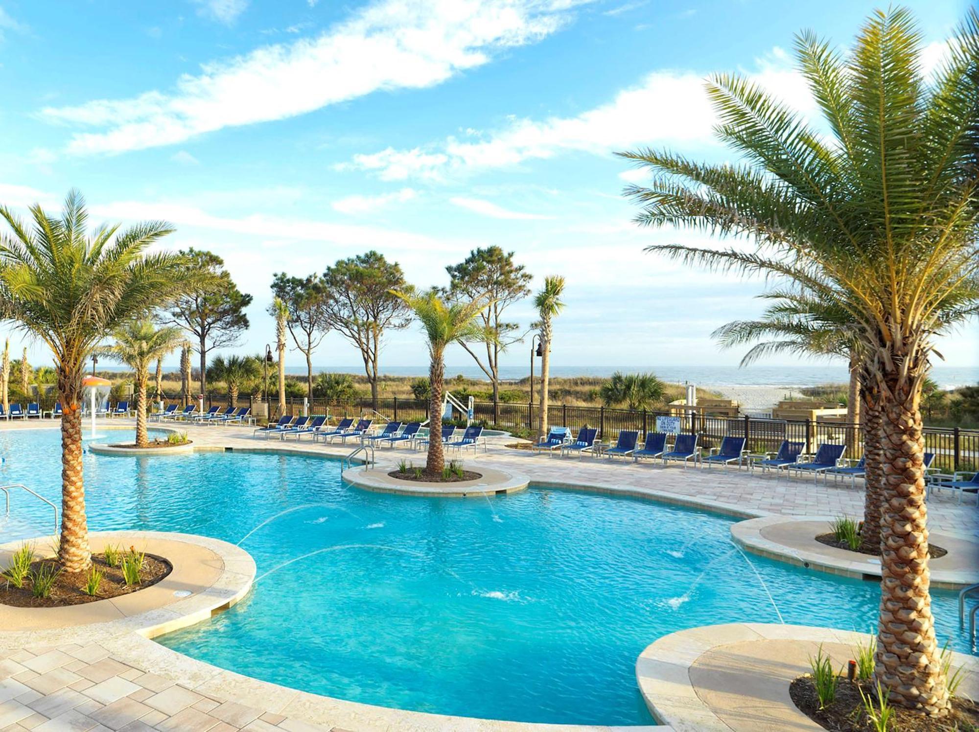 Hilton Grand Vacations Club Ocean Oak Resort Hilton Head Hilton Head Island Exterior foto